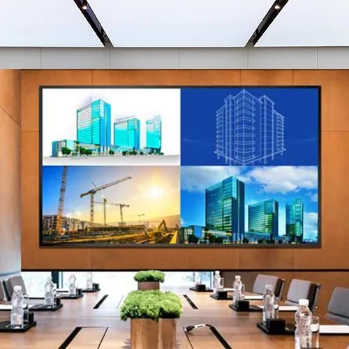 P1.875 Serie HT Pantalla LED HD para interiores en sala de reuniones